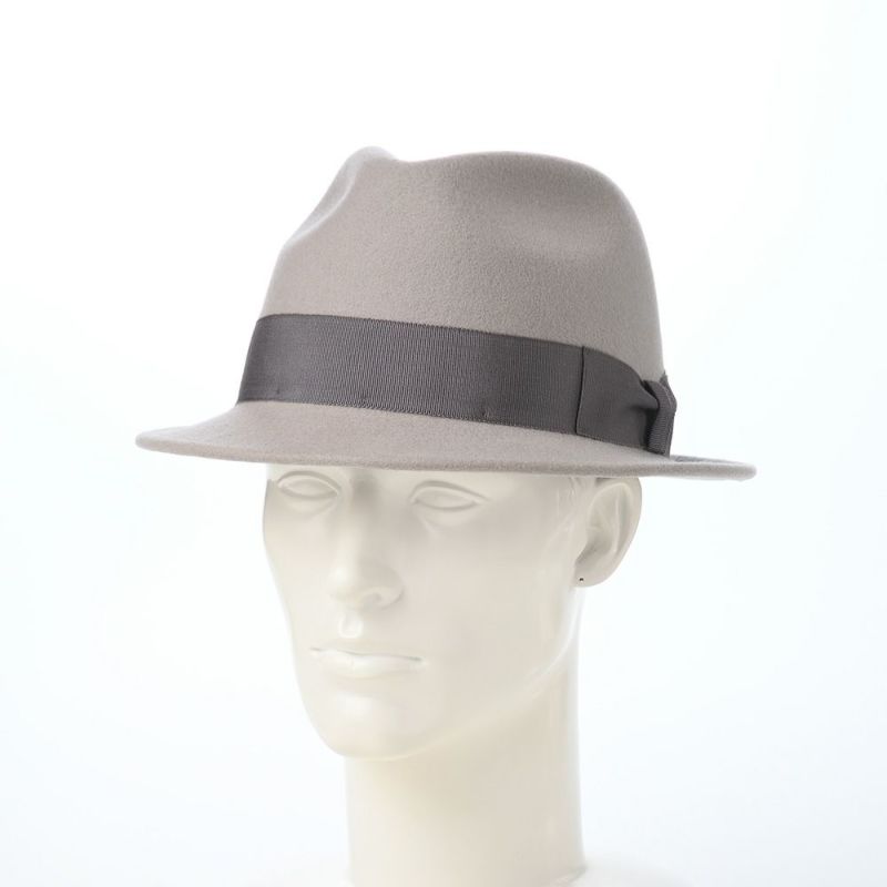 レッターのフェルトハット Wool Trilby（ウールトリルビー） ライトグレー