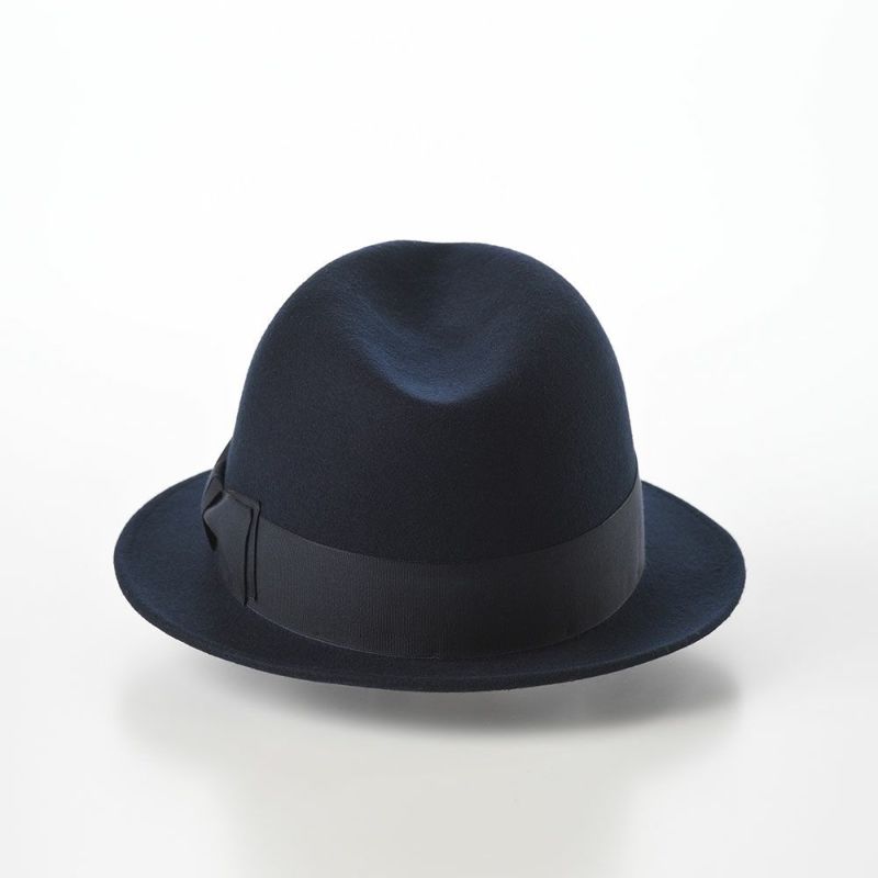 レッターのフェルトハット Wool Trilby（ウールトリルビー） ネイビー