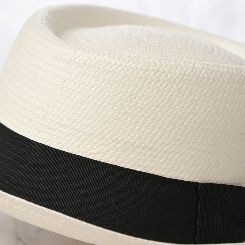 エロイ ベルナールのパナマハット HELEN（ヘレン） ホワイト