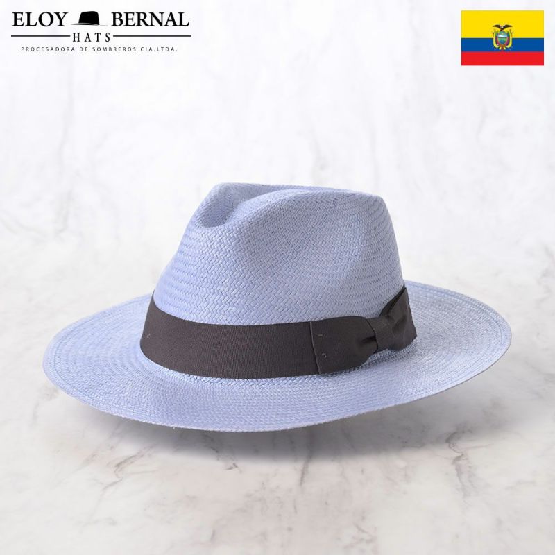 エロイ ベルナールのパナマハット LUCAS（ルーカス） スカイブルー