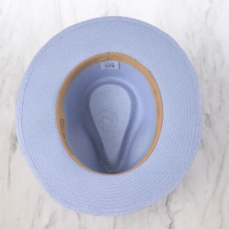 エロイ ベルナールのパナマハット LUCAS（ルーカス） スカイブルー