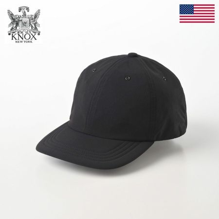 ノックスのキャップ野球帽 Soft Stretch Cap（ソフト ストレッチキャップ） ブラック