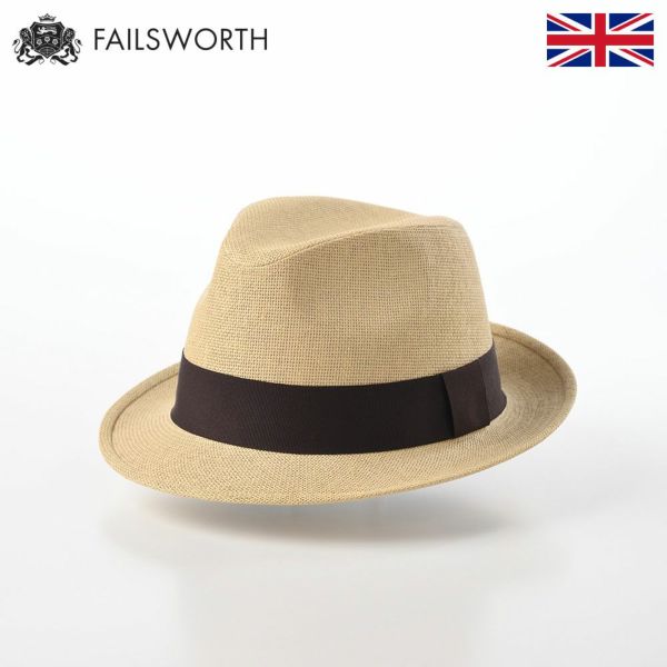 フェイルスワース ストローハット Paperstraw Trilby（ペーパー 