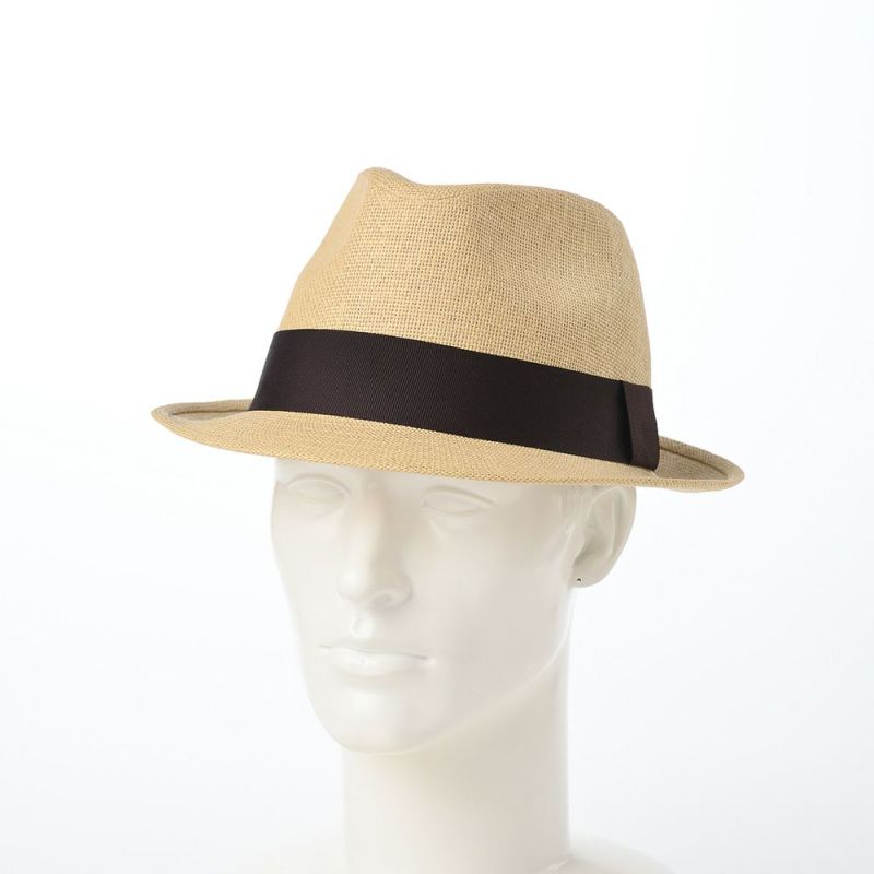 フェイルスワースのストローハット Paperstraw Trilby（ペーパーストロー トリルビー） ベージュ