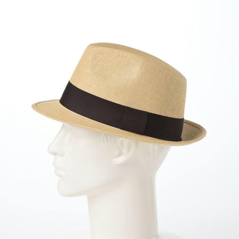 フェイルスワースのストローハット Paperstraw Trilby（ペーパーストロー トリルビー） ベージュ