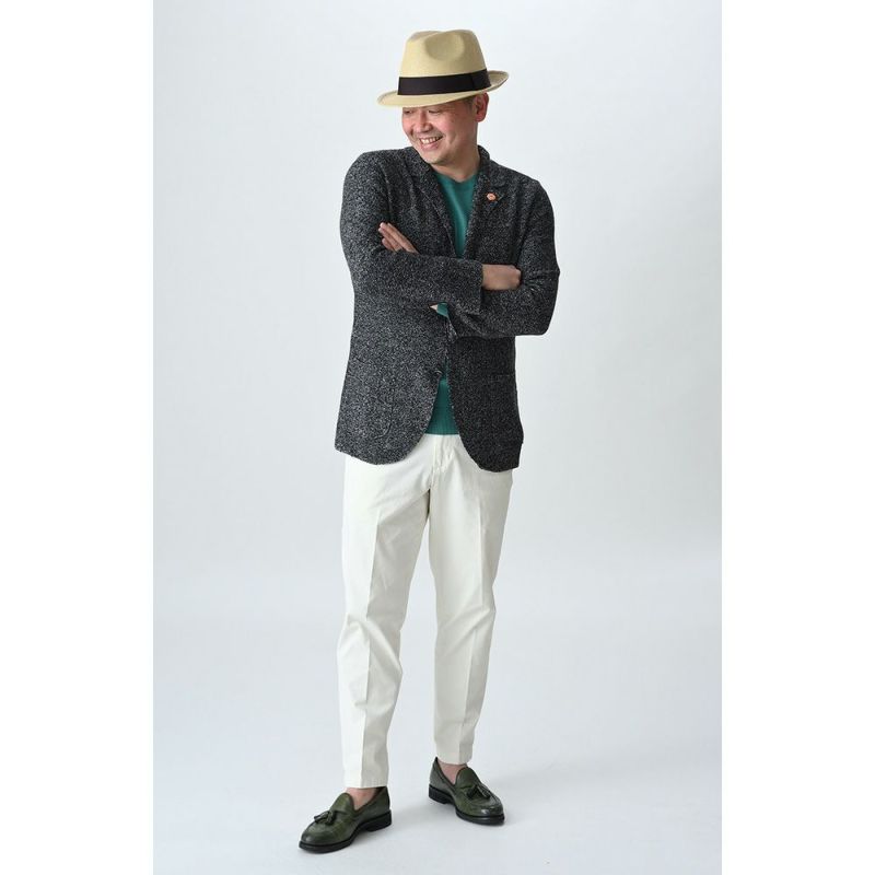 フェイルスワースのストローハット Paperstraw Trilby（ペーパーストロー トリルビー） ベージュ