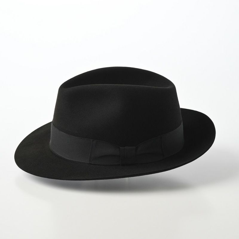 メイサーのフェルトハット Rabbit Fur Felt Hat（ラビットファー フェルトハット） M12272 ブラック