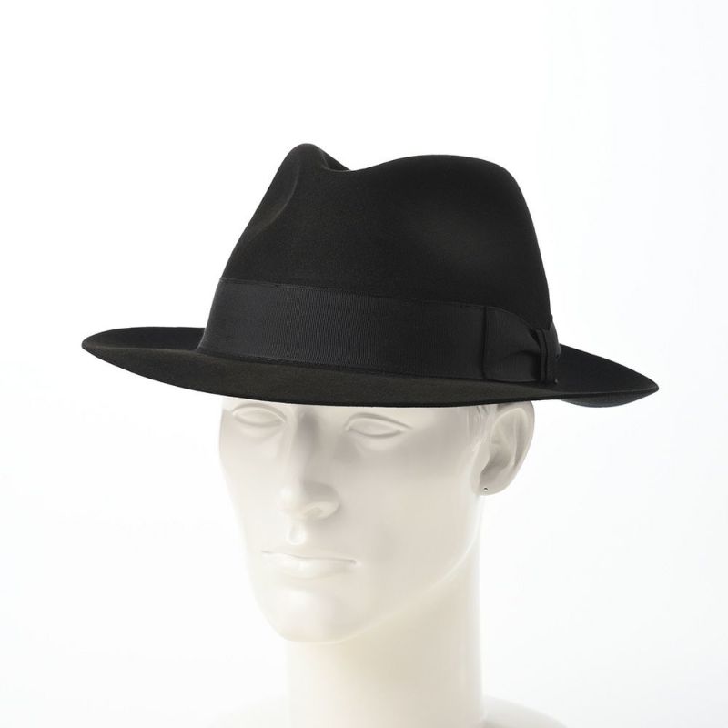 メイサーのフェルトハット Rabbit Fur Felt Hat（ラビットファー フェルトハット） M12272 ブラック