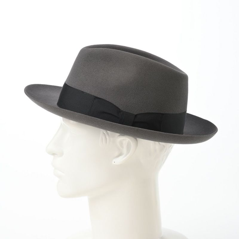 メイサーのフェルトハット Rabbit Fur Felt Hat（ラビットファー フェルトハット） M12272 グレー