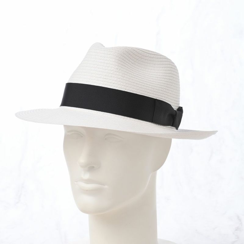 ビガリのブレードハット LIGHT BEAMS BRAID（ライトビームス ブレード） ホワイト