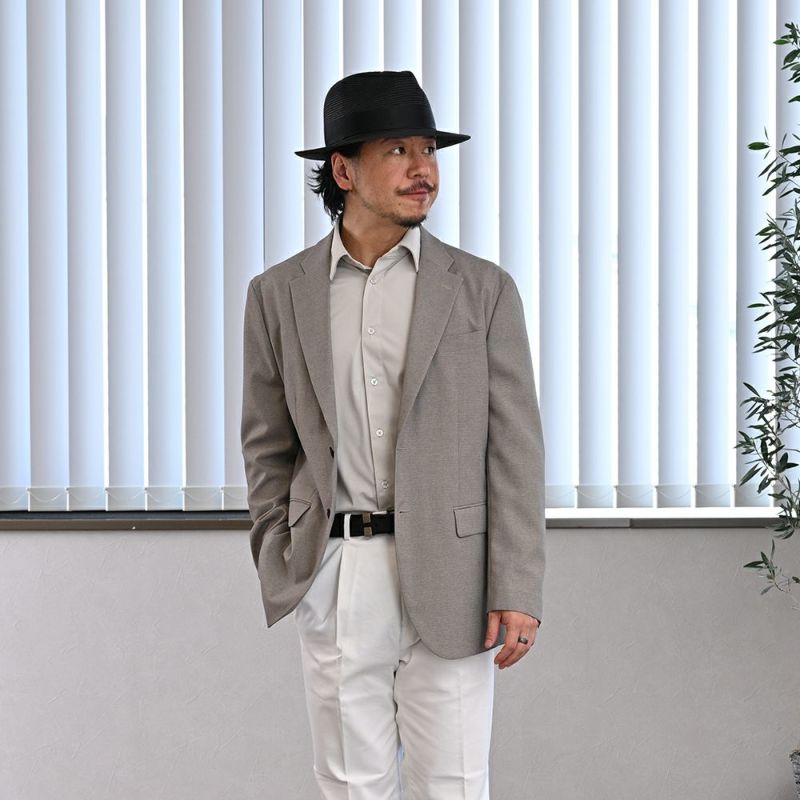 ビガリのブレードハット CUBA BRAID（キューバ ブレード） ブラック