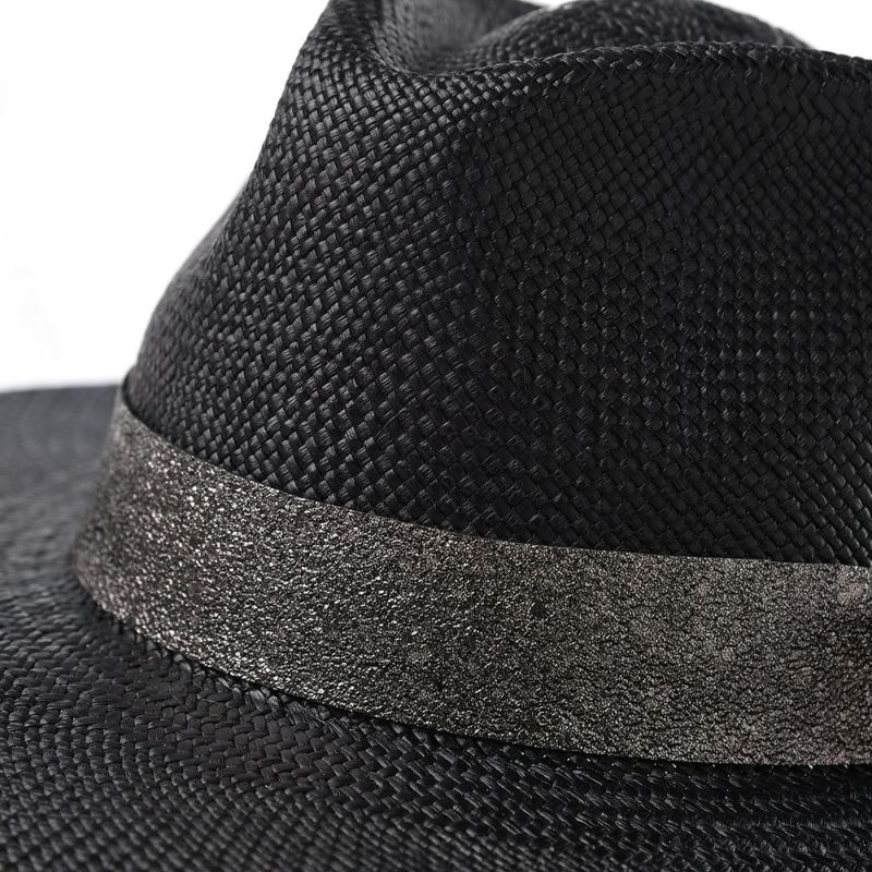 ビガリのパナマハット MACHALA（マチャラ） ブラック