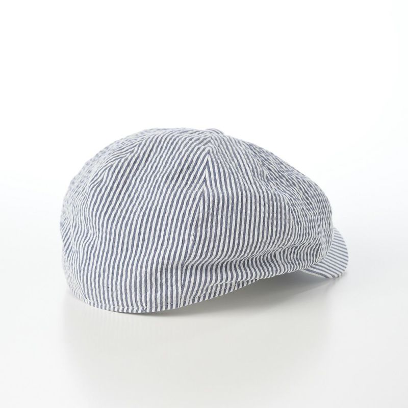 ヴィゲーンズのキャスケット Newsboy Classic Cap Seersucker（ニュースボーイ クラシックキャップ シアサッカー）W101895 ストライプ