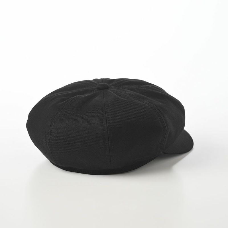 レッターのハンチング French Worker Cas（フレンチ ワーカーキャス） ブラック