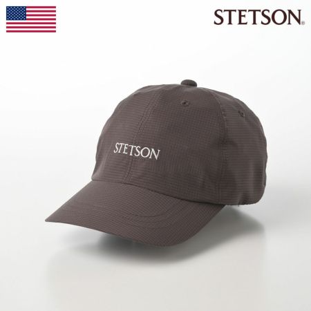 ステットソンのキャップ野球帽 COOL DOTS CAP（クールドッツキャップ）SE711 ブラウン