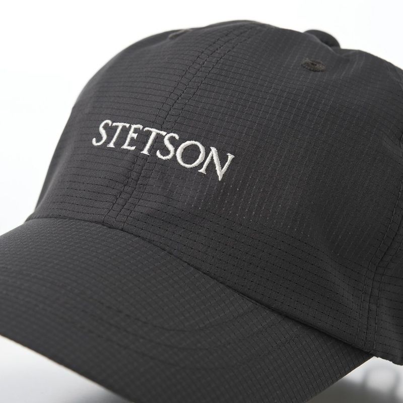 ステットソンのキャップ COOL DOTS CAP（クールドッツキャップ）SE711 チャコール