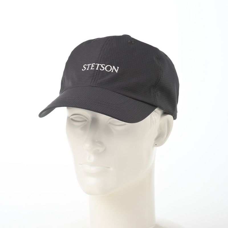 ステットソンのキャップ COOL DOTS CAP（クールドッツキャップ）SE711 チャコール