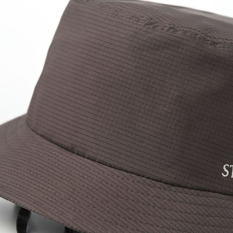 ステットソンのバケットハット COOL DOTS HAT（クールドッツハット）SE712 ブラウン