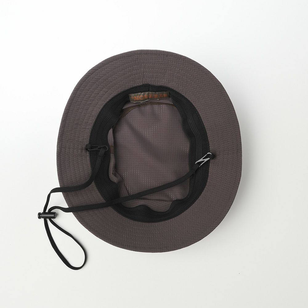 ステットソンのバケットハット COOL DOTS HAT（クールドッツハット）SE712 ブラウン