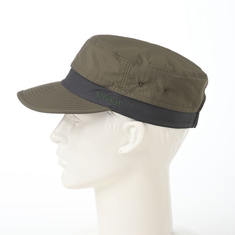 ステットソンのワークキャップ PACKABLE WORK CAP（パッカブルワークキャップ）SE713 カーキ