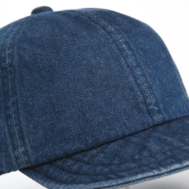 ラコステのキャップ ONE POINT DENIM CAP（ワンポイントデニムキャップ） L1261 ブルー