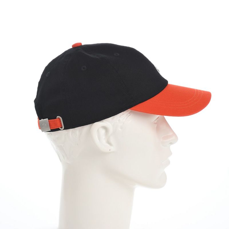 ラコステのキャップ ONE POINT BICOLOR CAP（ワンポイントバイカラーキャップ） L1272 ブラック