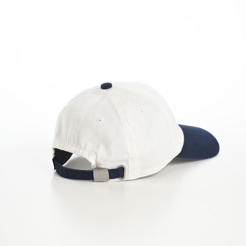 ラコステのキャップ ONE POINT BICOLOR CAP（ワンポイントバイカラーキャップ） L1272 ホワイト