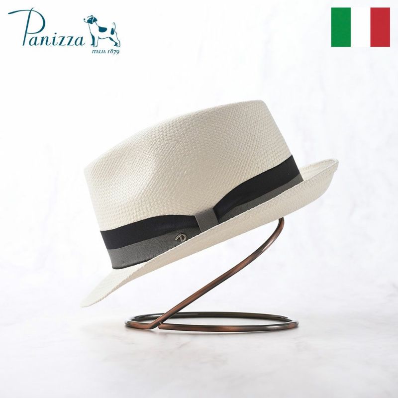 帽子 パナマハット パナマ帽 Panizza（パニッツァ） TENA ALF（テナ アルフ） ホワイト