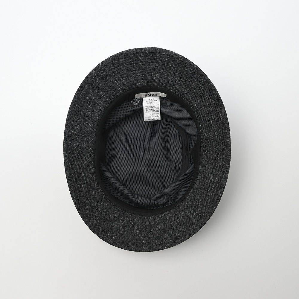 ダックスのサファリハット Safari Linen Mix（サファリ リネンミックス） D1758 チャコール