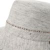 ダックスのサファリハット Safari Linen Mix（サファリ リネンミックス） D1758 ライトグレー