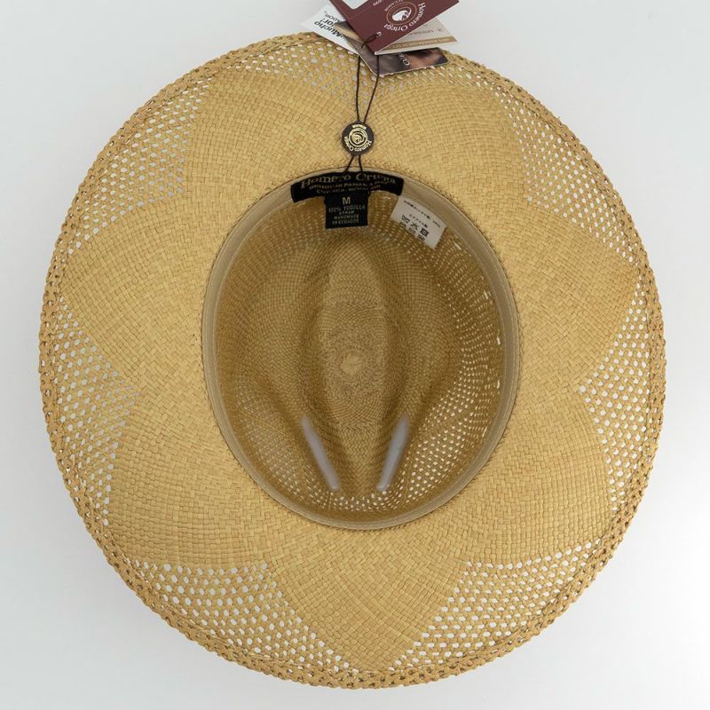 オメロ オルテガのパナマハット CALADO ENTERO（カラド エンテーロ）