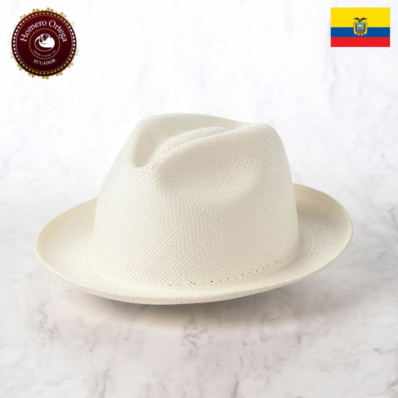帽子 パナマハット パナマ帽 Homero Ortega（オメロ オルテガ） CONCISO（コンシーソ） ホワイト