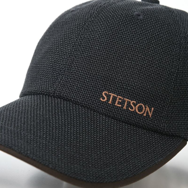 ステットソンのキャップ LINETRON MIX CAP（リネトロン ミックス キャップ）SE705 チャコール