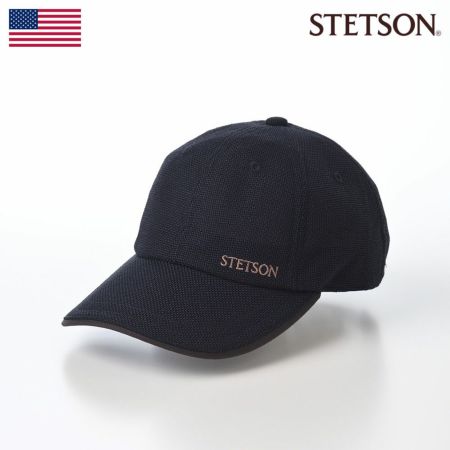 ステットソンのキャップ野球帽 LINETRON MIX CAP（リネトロン ミックス キャップ）SE705 ネイビー