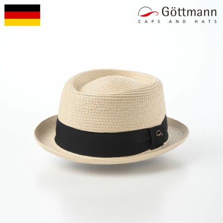 ゴットマンのポークパイハット Frank Braid Hat（フランク ブレードハット） G29412323 ナチュラル