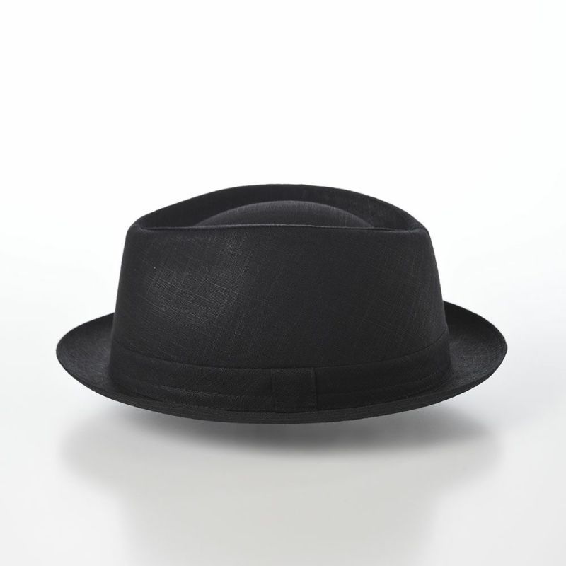 マローネのソフトハット Trilby Linen（トリルビー リネン） MT305 ブラック