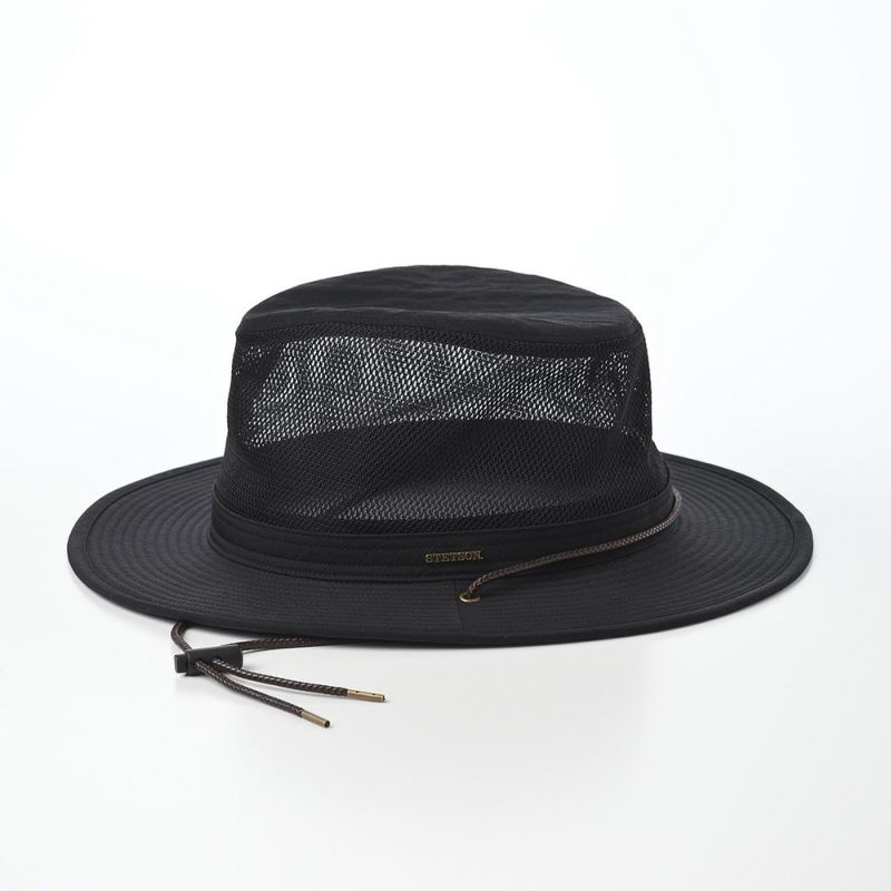 ステットソンのメッシュハット MESH HAT（メッシュハット）SE718 ブラック