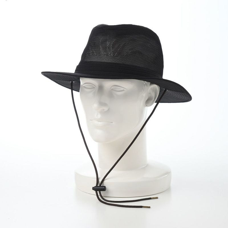 ステットソンのメッシュハット MESH HAT（メッシュハット）SE718 ブラック