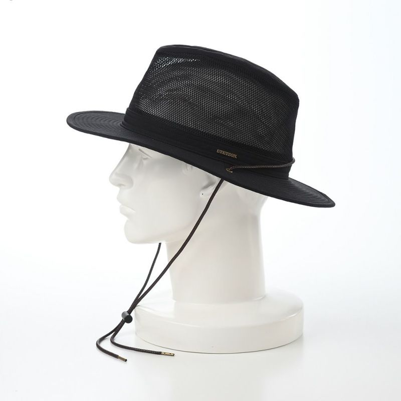 ステットソンのメッシュハット MESH HAT（メッシュハット）SE718 ブラック