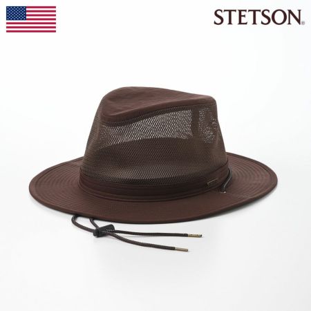 ステットソンのメッシュハット MESH HAT（メッシュハット）SE718 ブラウン