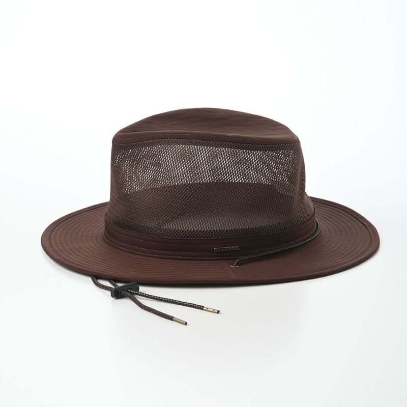 ステットソンのメッシュハット MESH HAT（メッシュハット）SE718 ブラウン