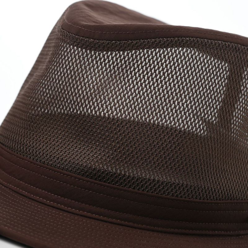 ステットソンのメッシュハット MESH HAT（メッシュハット）SE718 ブラウン