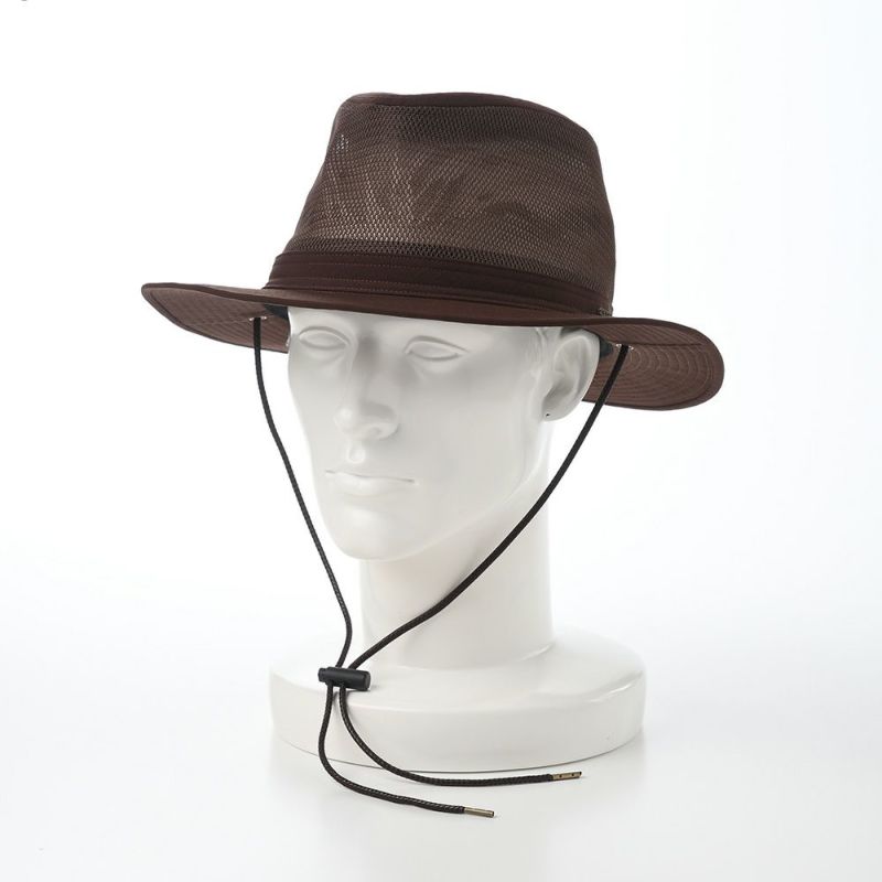 ステットソンのメッシュハット MESH HAT（メッシュハット）SE718 ブラウン