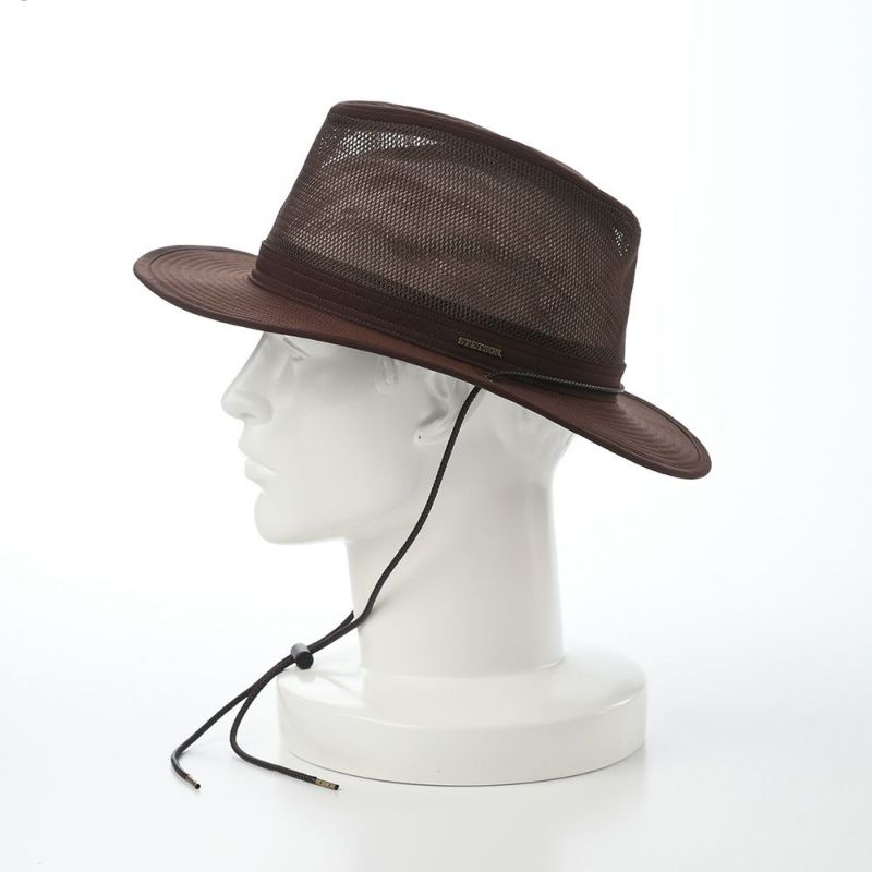 ステットソンのメッシュハット MESH HAT（メッシュハット）SE718 ブラウン