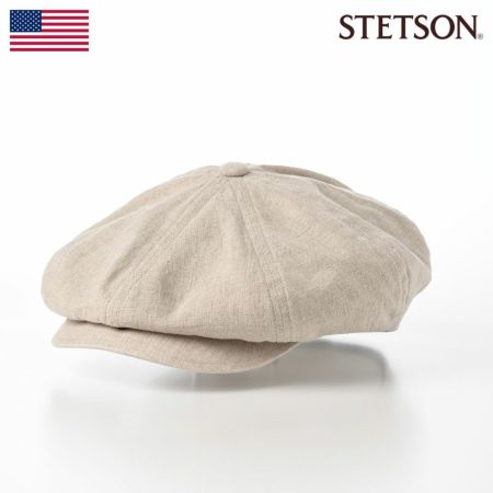 ステットソンのキャスケット LINEN CASQUETTE（リネンキャスケット）SE721 ナチュラル