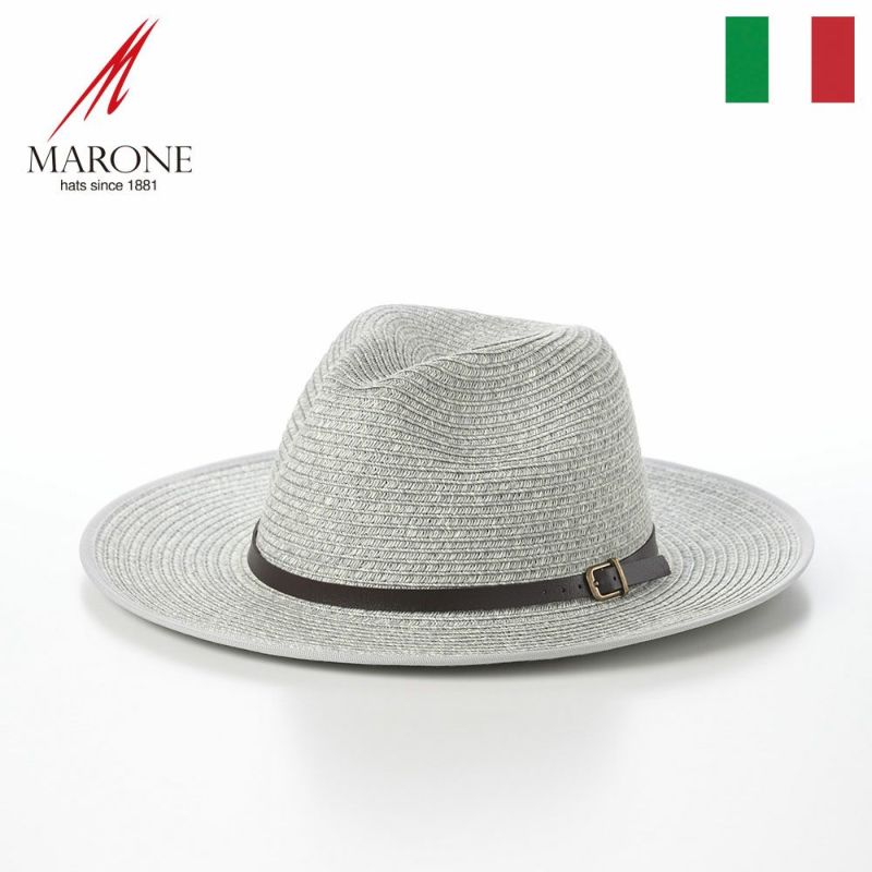 マローネのブレードハット Belt Band Braid Hat（ベルトバンド ブレードハット） 83479 グレー