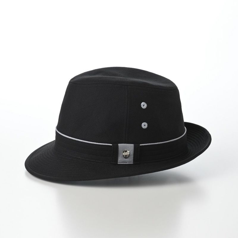 ダックスのソフトハット Hat Grosgrain（ハット グログラン） D1752 ブラック