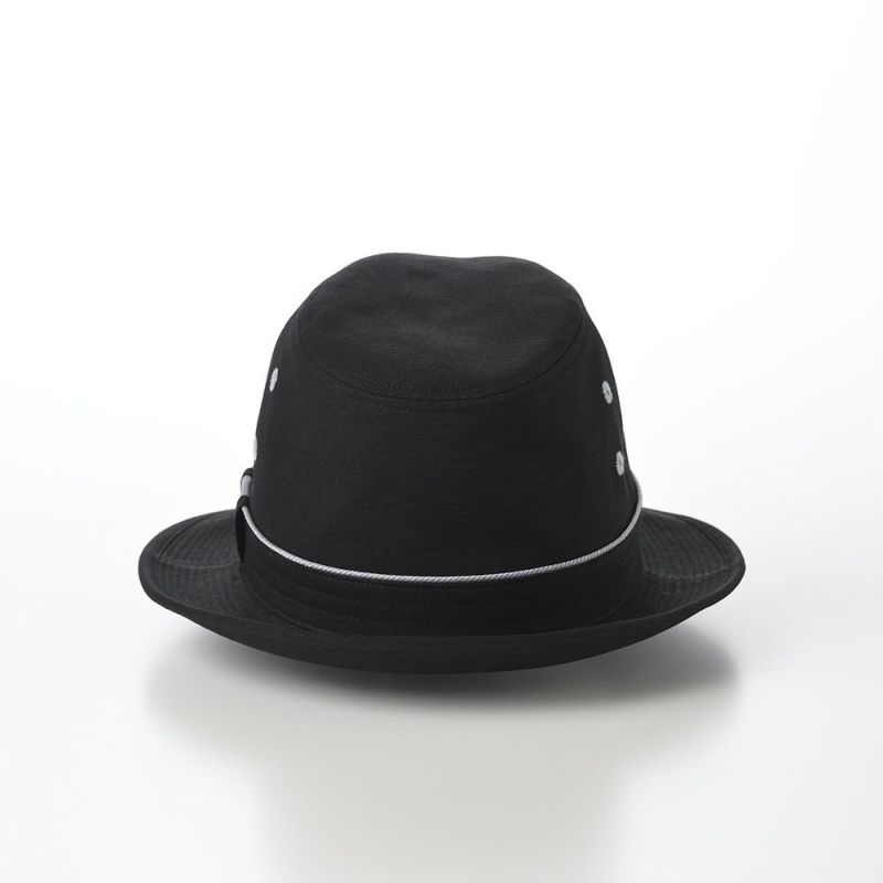 ダックスのソフトハット Hat Grosgrain（ハット グログラン） D1752 ブラック