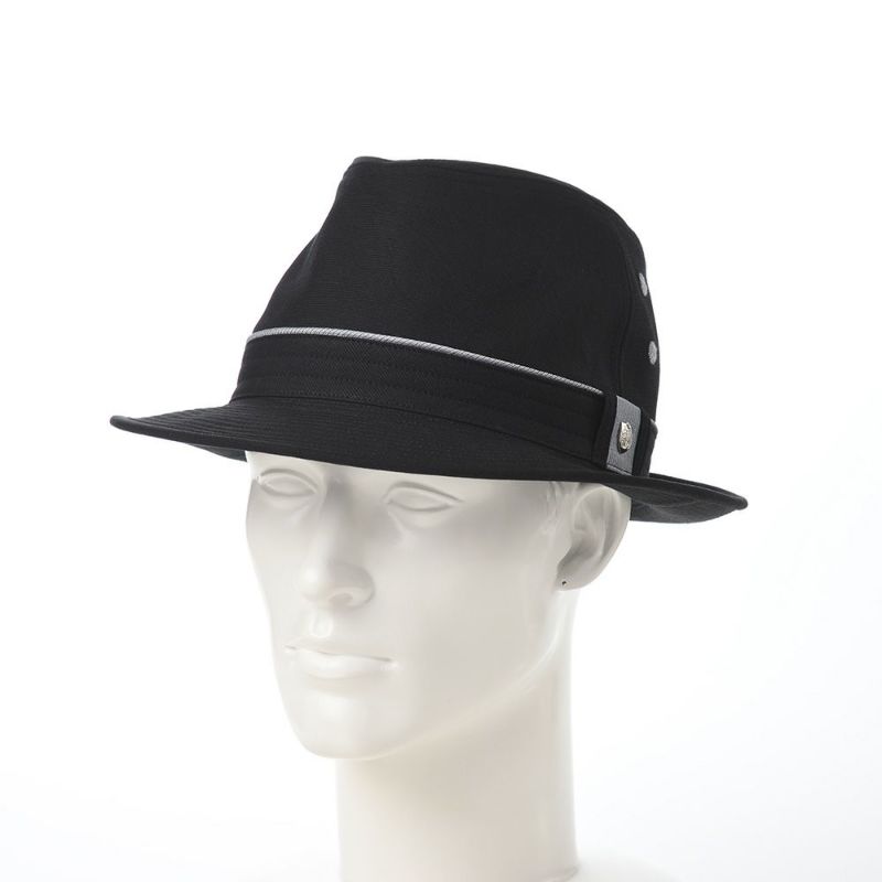 ダックスのソフトハット Hat Grosgrain（ハット グログラン） D1752 ブラック