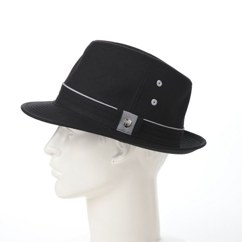 ダックスのソフトハット Hat Grosgrain（ハット グログラン） D1752 ブラック